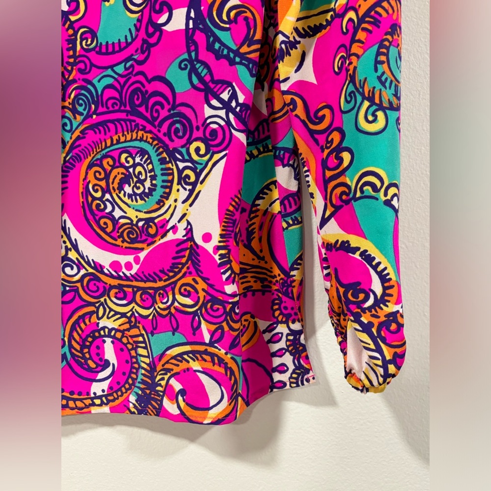 Lilly Pulitzer Elsa Blouse Size XS - Picture 5 of 10